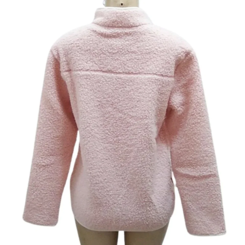 🛍️B1G1F🛍️ NWT Kids' Sherpa Zip-Up Jacket - Cat & Jack - XL - Picture 3 of 6
